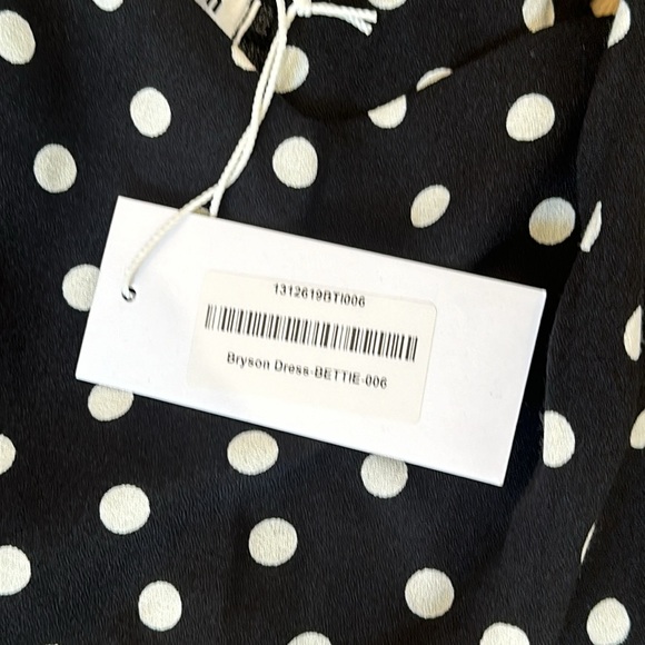 New with tags Bryson Reformation polka dot dress - Picture 4 of 4